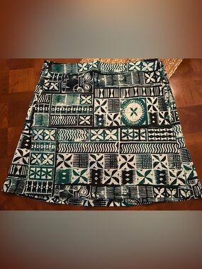 Ripskirt Geometric Block Print Skirt